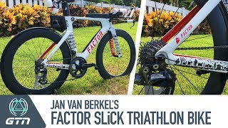 Jan Van Berkel's Custom Factor Slick Triathlon Bike