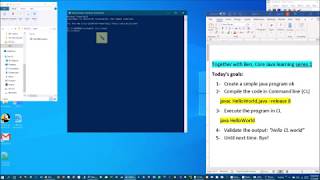 Task 0 - Pilot 2 - Command Line and Hello World java program.