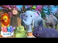 Orman şarkısı 🦁 Orman Hayvanları Öğreniyorum | HeyKids - Bebek Şarkıları