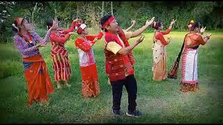 Aji aami (Official video gospel Assamese bihu song) by Rakesh Loing