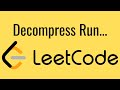 LeetCode - Decompress Run-Length Encoded List in JavaScript