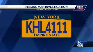 Missing man in York County