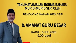 Taklimat Amalan SOP Murid-Murid SERI \u0026 Amanat Guru Besar