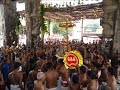 swamy desikan doing mangalasasanam to sri devathirajan kanchi chanted by smt ananthavalli