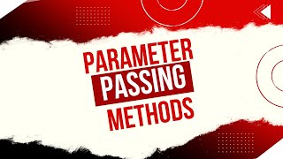 3 4 Parameter Passing Methods