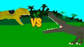 Piranhaconda vs Supergator | AUTO RPG Anything