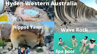 The Wheatbelt WA. -  Hyden/Wave Rock/ Spa pools