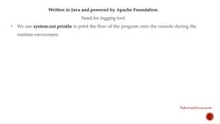 Introduction Log4j | Log4J tutorial