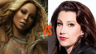 Mariah Carey vs Natalie Weiss: Belting Range Vocal Battle(Bb4-G5)