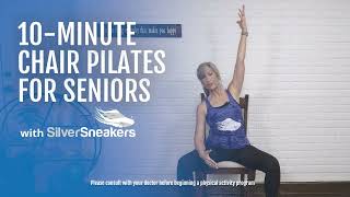 10-Minute Chair Pilates for Seniors