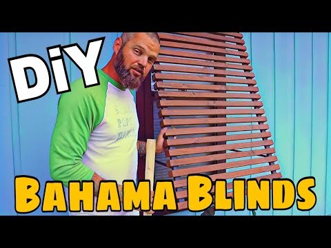 DIY Bahama Blinds / Rain Screens DIY Bahama Blinds / Rain Screens