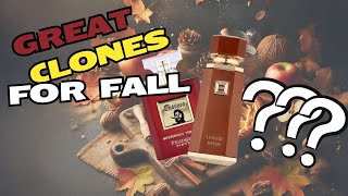 Great Clone Fragrances For Fall Weather