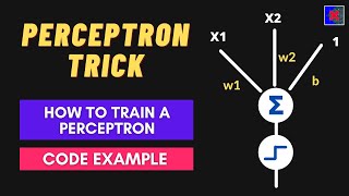 Perceptron Trick | How to train a Perceptron | Perceptron Part 2 | Deep Learning Full Course