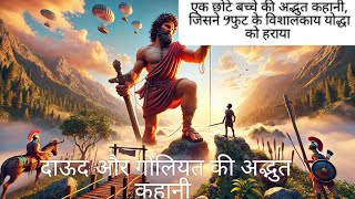 दाऊद और गोलियत की अद्भुत कहानी। Bible story in hindi | विश्वास और साहस की अद्भुत कहानी