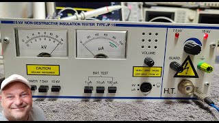 Danbridge 15kV insulation tester JP15 1993 repair teardown