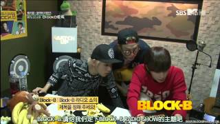 [BlockB家族]121018. MTV Match Up. BlockB Return.EP1.特效中字