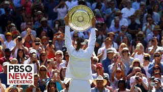Wimbledon women's final makes tennis history