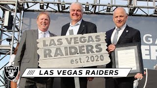 Las Vegas Raiders Mark New Era of Football w/ Official Name Change
