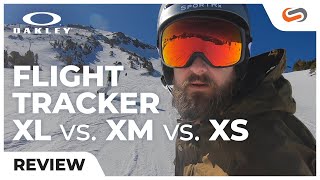 Oakley Flight Tracker XL vs XM vs XS | SportRx