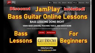 JamPlay | Bass Guitar Online Lessons for Beginners | How to Play Bass Guitar