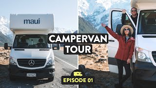 Inside Our Motorhome | Maui Campervan Tour | Reveal New Zealand Ep.01