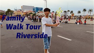 Walk around at Riverside -family Vlog 2023-កម្សាន្តមាត់ទន្លេ និងមុខវាំង​ 2023