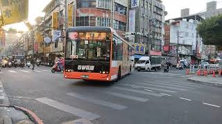 首都客運 62路線 行經龍山寺 三重-東園 KKB-1635 弘鉅宇通低地板公車