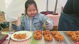 논산딸기축제 딸기오란다 만들기