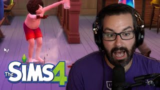 Bringing A Kid To A Bar On A School Night! (The Sims 4 Multiplayer)