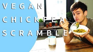 Turmeric Chickpea Breakfast Scramble | VEGAN | Tom Daley