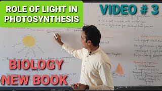 ROLE OF LIGHT IN PHOTOSYNTHESIS|| ELECTROMSGNETIC SPECTRUM||ACTION DPECTRUM|| BIO NEW BOOK||URDU HIN