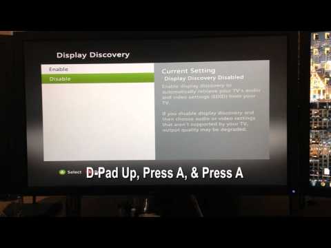 Xbox 360 - How to turn Display Discovery Back on (New Dashboard) Xbox 360 - How to turn Display Discovery Back on (New Dashboard)