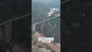 This bridge over the Chenab river in J\u0026K is set to be the world's highest railway bridge.