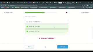 26 Module 3 Quiz | Introduction to HTML | Sololearn