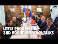 Third round of Russia-Ukraine peace talks make small progress on humanitarian corridors' logistics