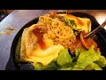 Fried Noodles with Egg Wraps in Hot pan I Pimmy Tasty Street Food