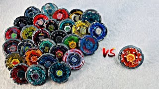 Burning FireBlaze vs ALL My Beyblade Metal Masters collection!!! THE OUTCOME WAS UNBELIEVABLE…