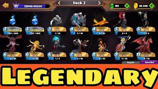 All Legendary Card's In One Deck! Castle Crush