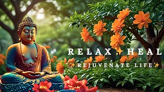 10 minute🔥meditation music for positive energy✨healing meditation✨relax mind body, inner peace [ॐ]