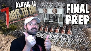 ALPHA 16 Raising Defenses | 7 Days To Die Alpha 16 Let's Play Gameplay PC | E15
