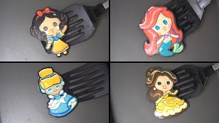 Cookie Run Kingdom : The Pincess of Disney Pancake art - Cinderella, Ariel, Snow White, Belle