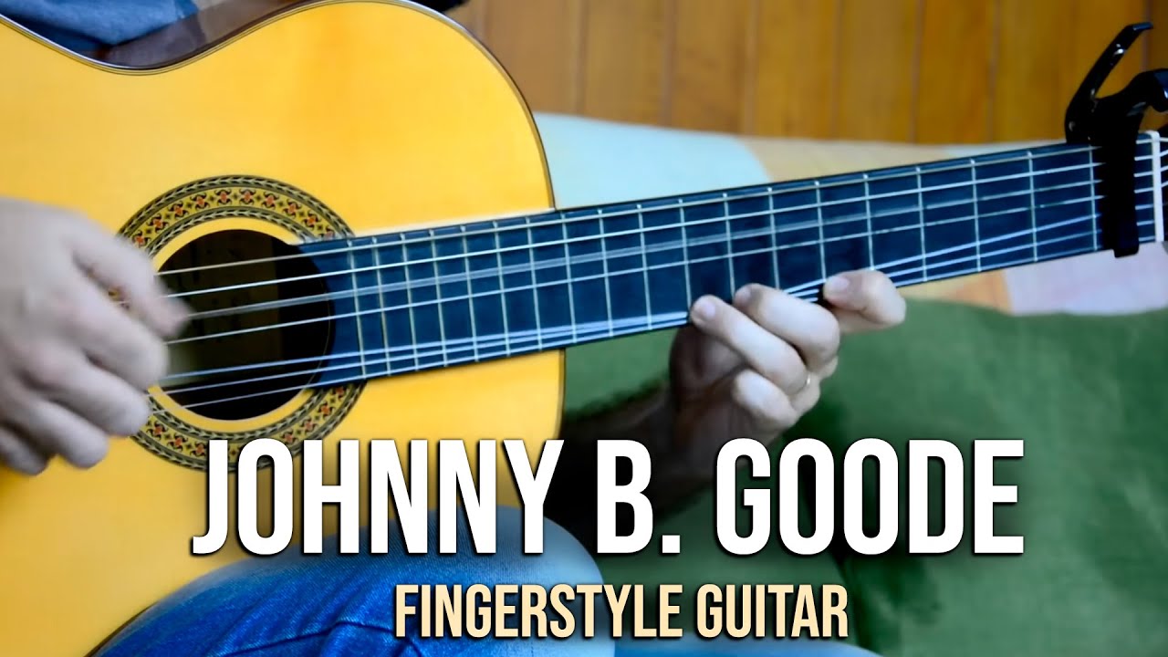 An Awesome Fingerstyle Acoustic Guitar Cover Of Johnny B Goode