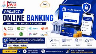 Project: Online Banking Project | Spring Boot with React JS | For Purchase: 7887575991