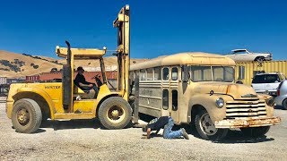 Rebuilding a 1948 Chevy School Bus Part 1