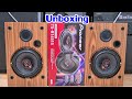 Car Audio : ลำโพงรถยนต์ Unboxing Pioneer TS-R1651S 3ways coaxial speaker better sound than previous