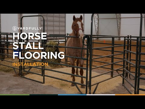What is the best flooring for a horse stall?