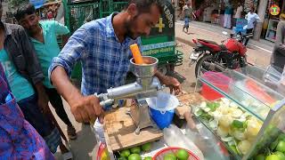 Garden Fresh Malta Juice, How to Making? Indian Style Making Skills! BdFood