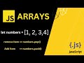 Javascript ARRAYS | Javascript Tutorial For Beginners | Array Crash Course