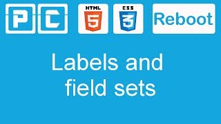 HTML5 and CSS3 beginners tutorial 50 - labels and fieldsets