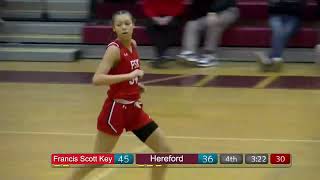 CMSportsNet Clipzone:Francis Scott Key 52, Hereford 39 FINAL